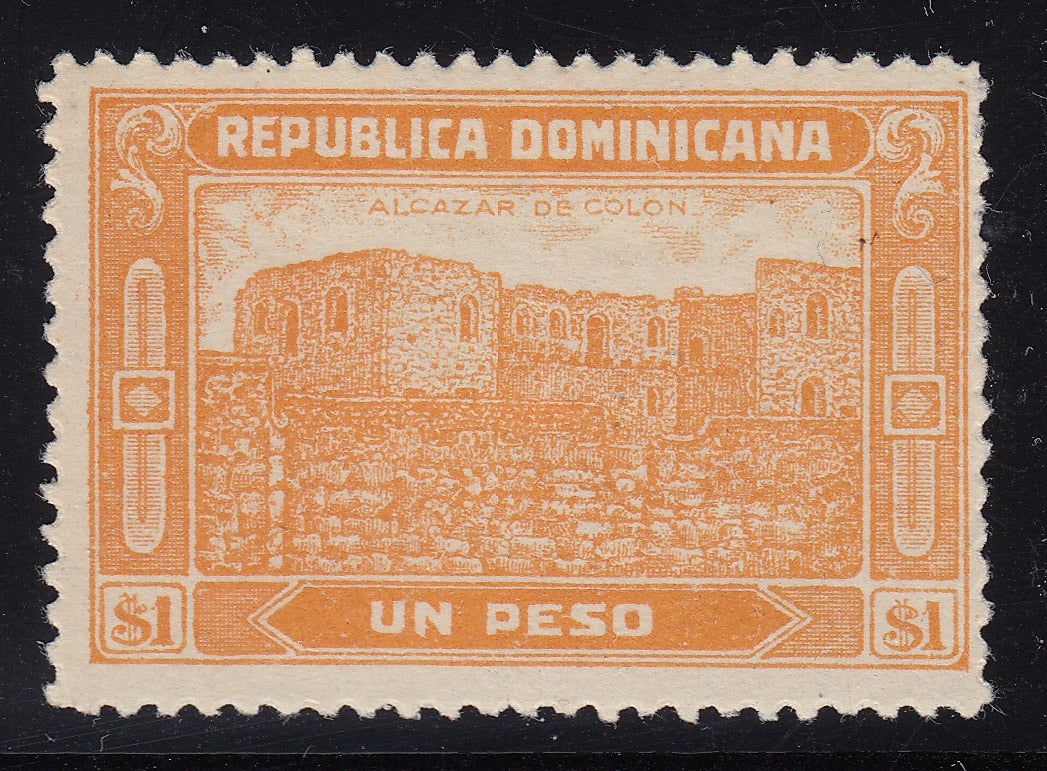 Dominican Republic 1928 1p Orange Yellow M Mint. Scott 248