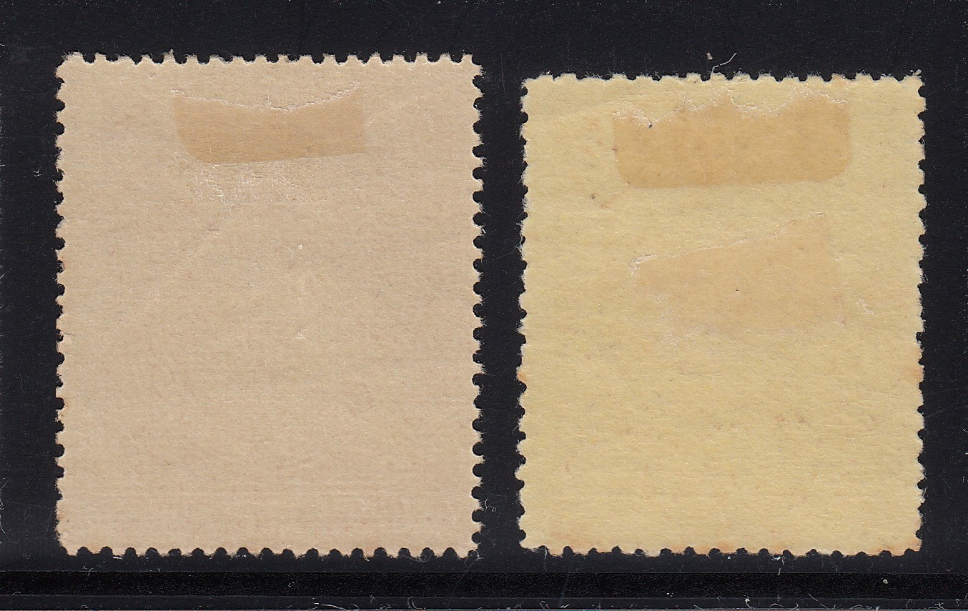 Costa Rica 1892 Coat of Arms 10p Brown M Mint. Scott 44 & 44a