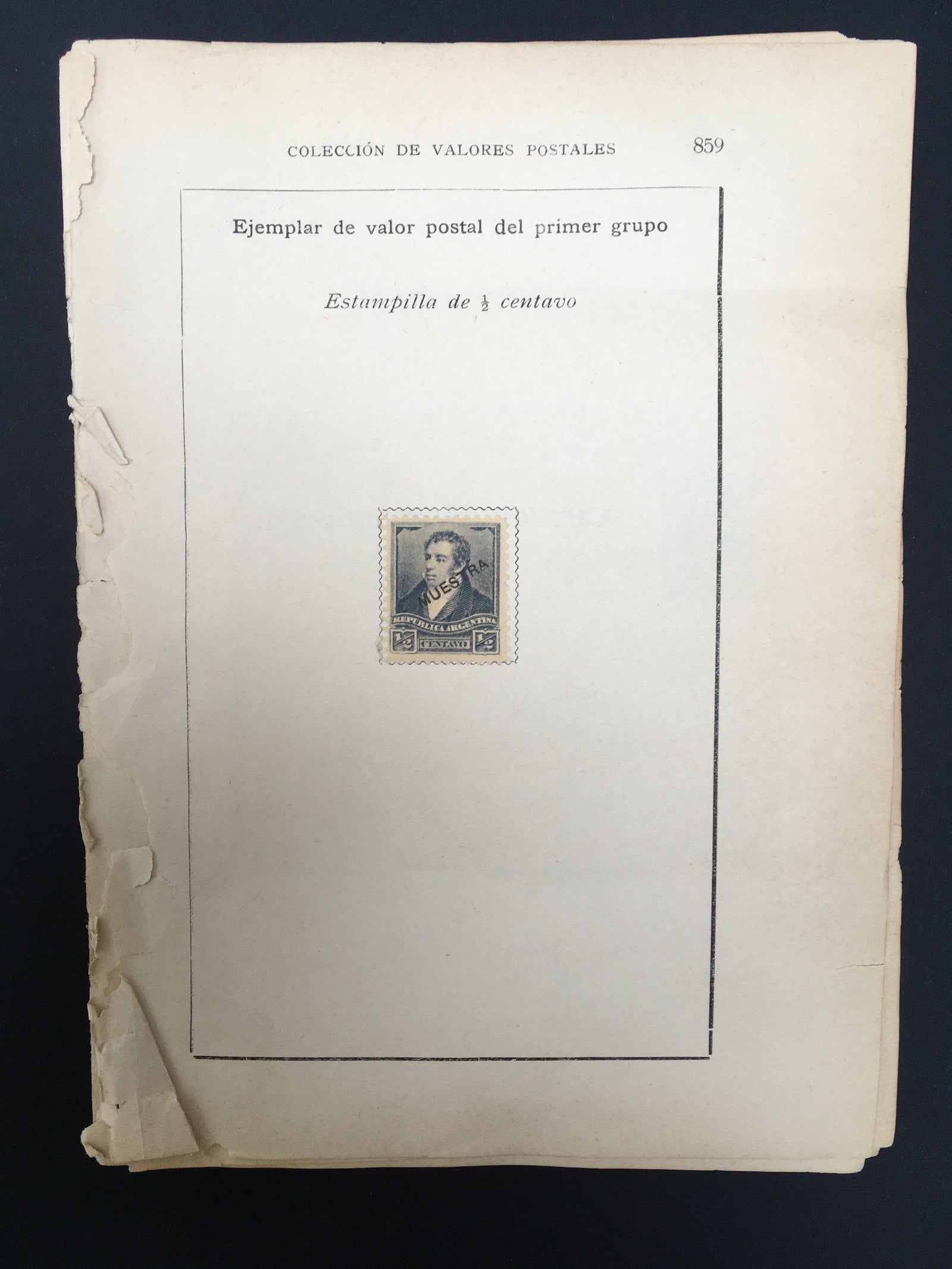 Argentina 1892 Specimen Collection, includes Stamps x 13, Wrappers x 4, Postal Cards x 7 and Entires x 2