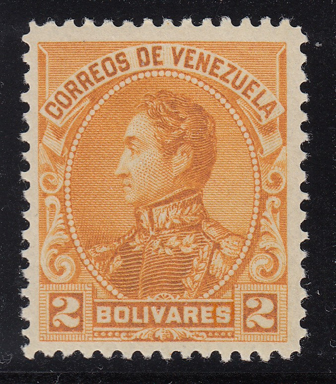 Venezuela 1899-1901 Bolivar 2b Orange VLM Mint. Scott 149