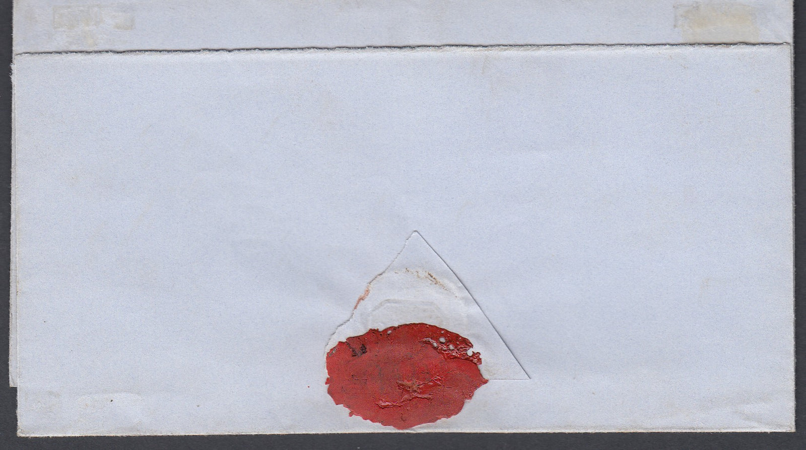 Peru 1858 1d Pale Blue Horizontal Pair, Arequipa to Lima Entire