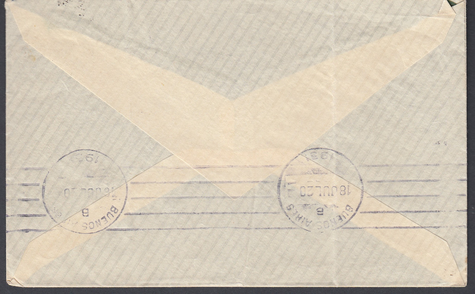 Paraguay 1931 Redirected 'Campana' Cover from Tebicuary to Weimar, Germany