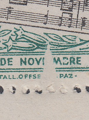 Bolivia 1946 15c Blue Green & Black Corner Marginal Block with Plate Flaw MNH. Scott 310