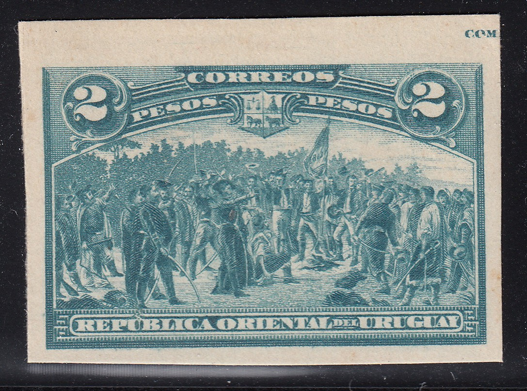 Uruguay 1900 'Treinta Y Tres Orientales' Unadopted Essay Plate Proof. Unlisted